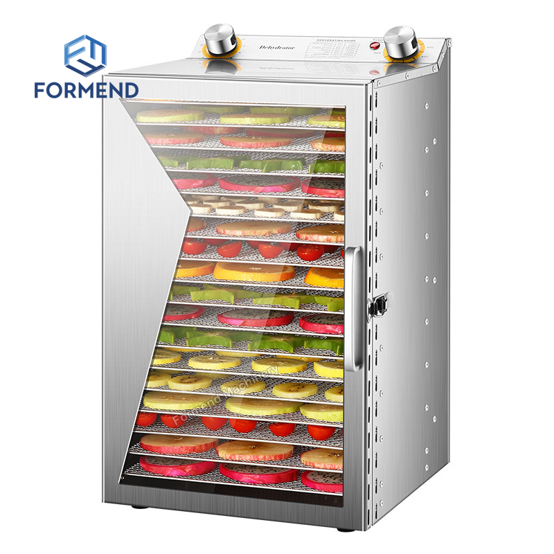 Professional Dehydrator 18 trays Raw Dehydrated Dog Food Machine