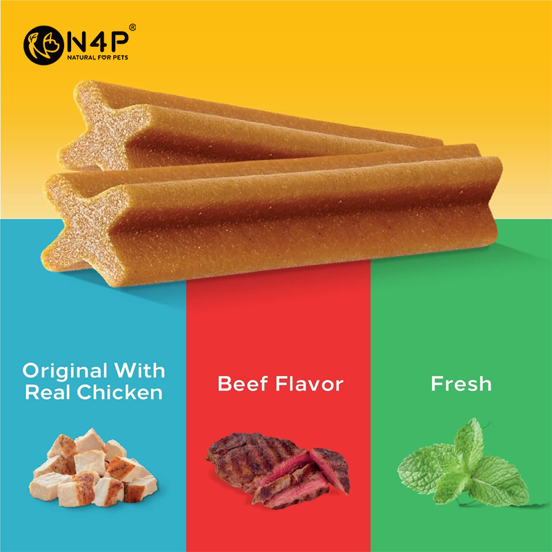 OEM &amp; ODM High Quality Original Flavor Multi-functional Dog Dental Chews - for Daily Oral Care &amp; Pet Rewards