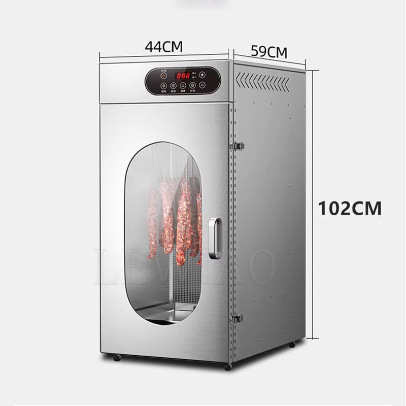 Dehydrator Bacon Sausage Dried Fruit Machine Food Air-Drying Machine Pet Snack Dissolving Bean Bacon and Cured Meat Machine