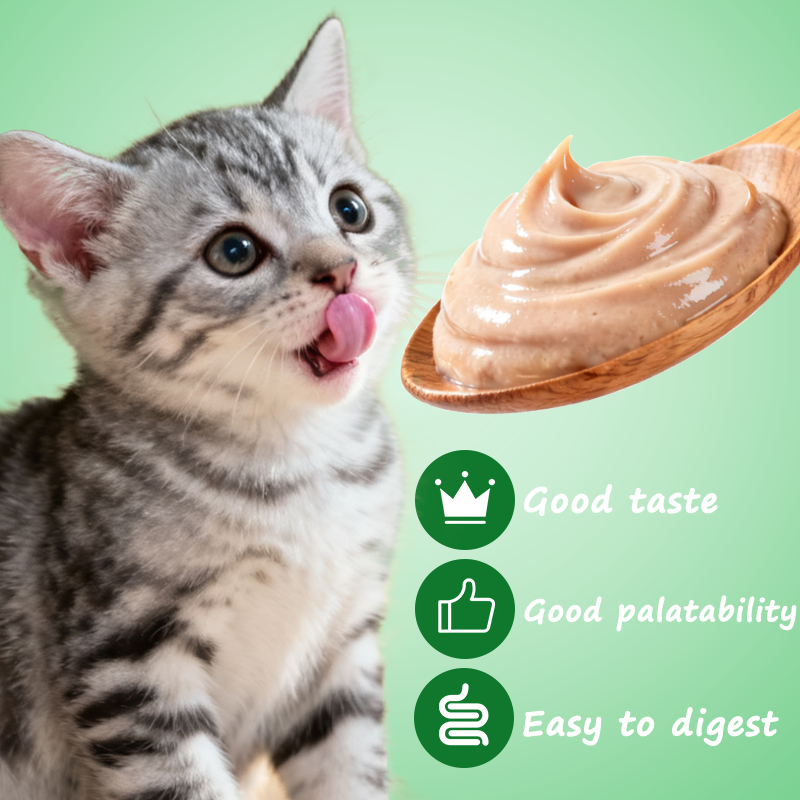 Plant Supplier 15g OEM ODM Natural Tuna Wholesale Cat Strips Snacks Treats Pet Wet Food