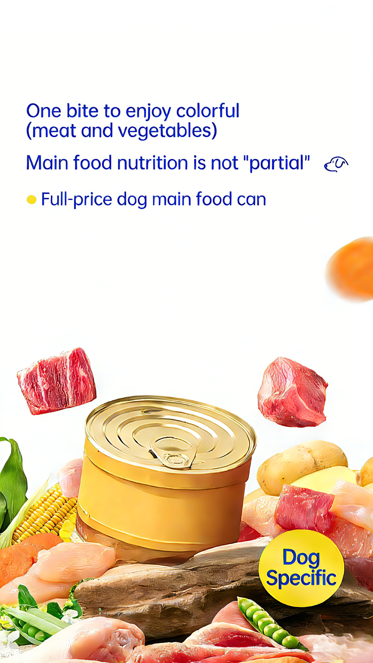 OEM Premium High-Protein Complete Nutrition Dog Food Can Chicken Cartilage Flavor 170g Grain Free Digestive Health Wet Food for