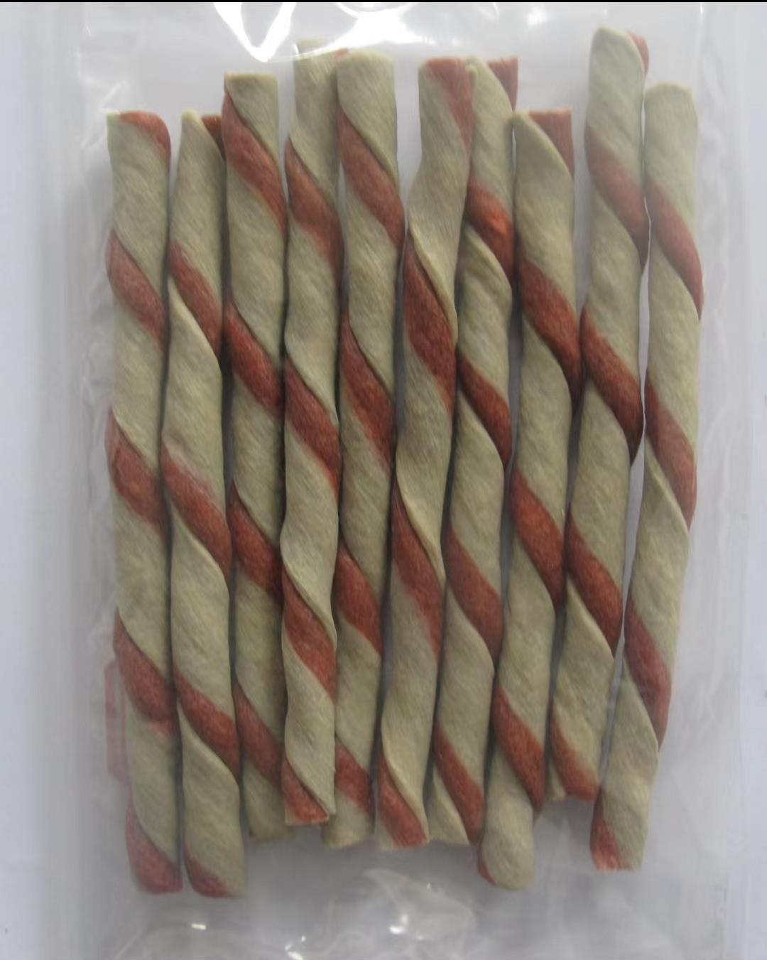 FDA Pet Food Dog Dental Chew Manufacturer Dog Dental Powder Teeth Clean Train Treat Rawhide Stick