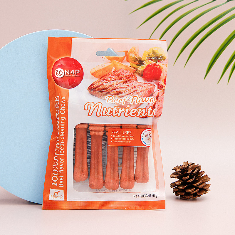 Wholesale Hot-Selling Styles Pet Treats Milk Fresh Dental Chew Bones Small Dog Teething Sticks, Pet Food Training Dog Chews 90g