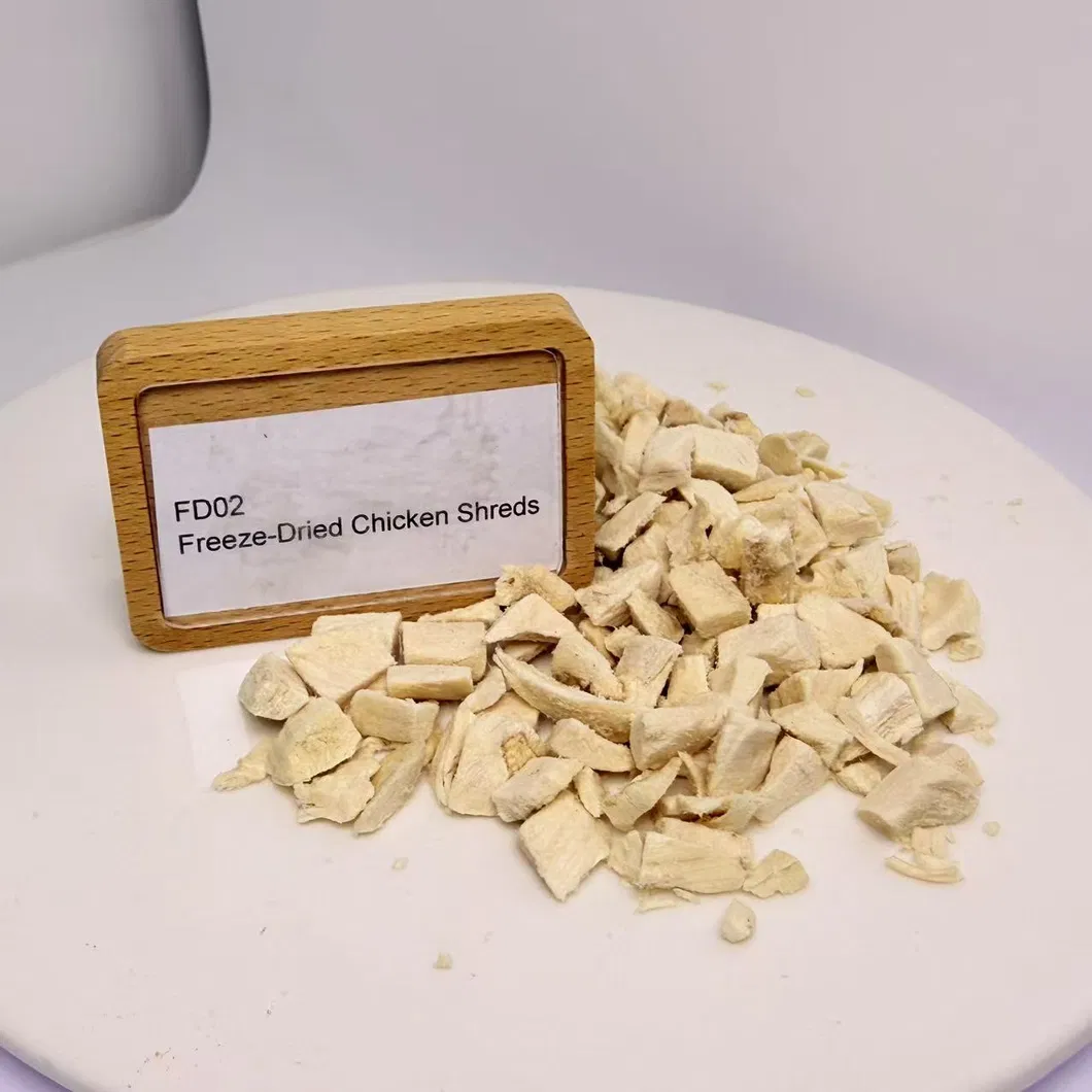 Hypoallergenic Freeze-Dried Chicken Shreds Low Fat Balanced Nutrition Diet Chews