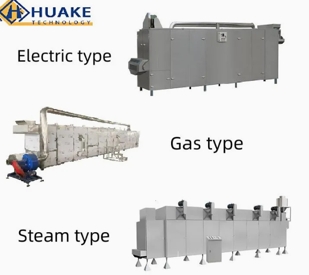 Dog Food Dryer Oven Pet Feed Drying Machine Tunnel Belt Type For Pet Food Factory