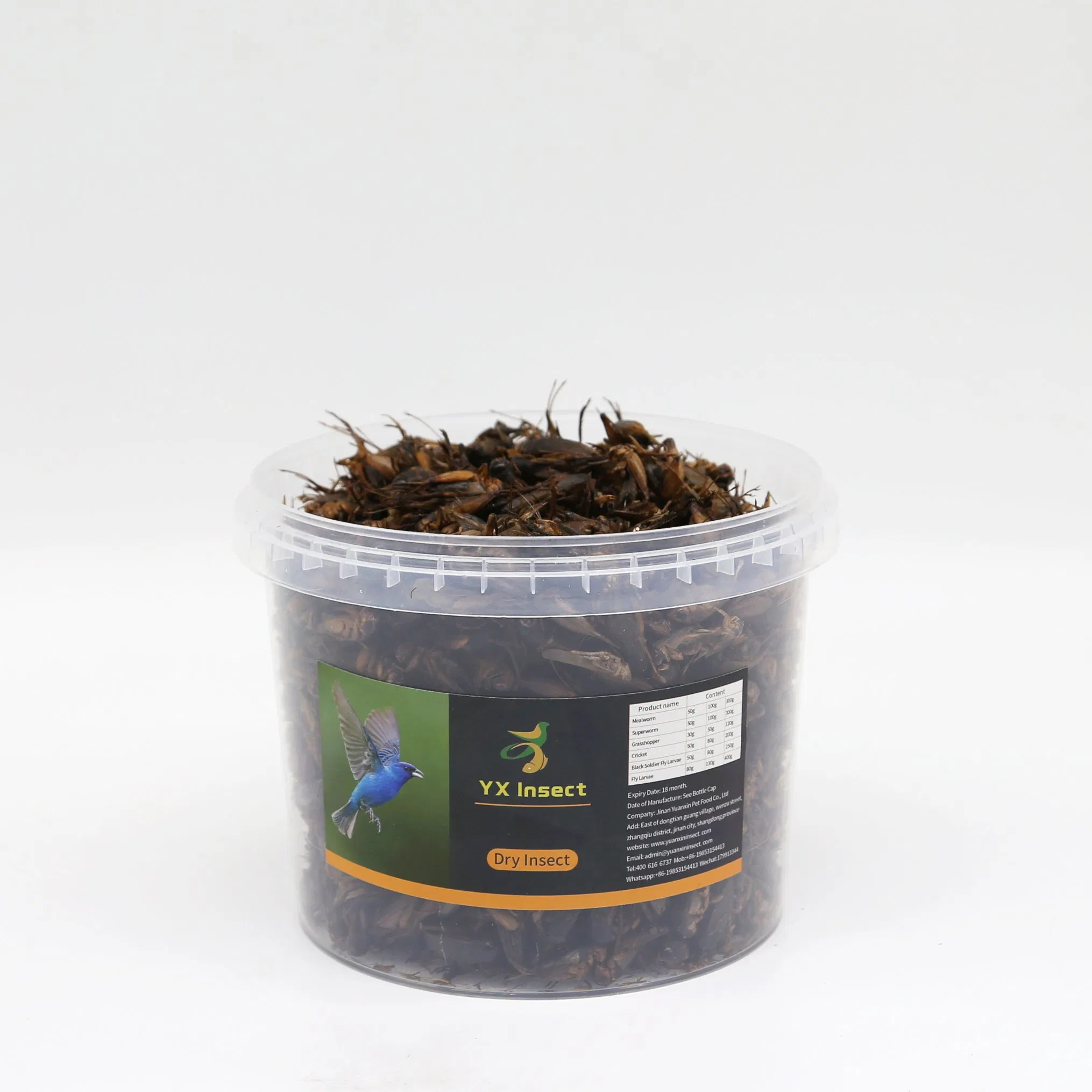 High Nutrition Dried Crickets for Poultry Feed