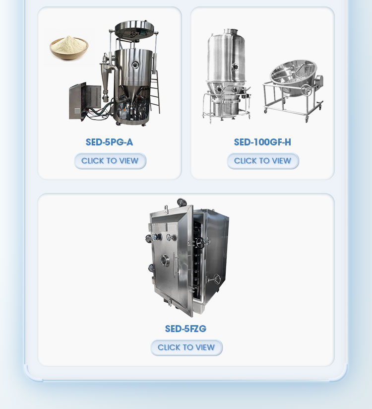 Spray Dryer and Fluid Bed Dryer Systems