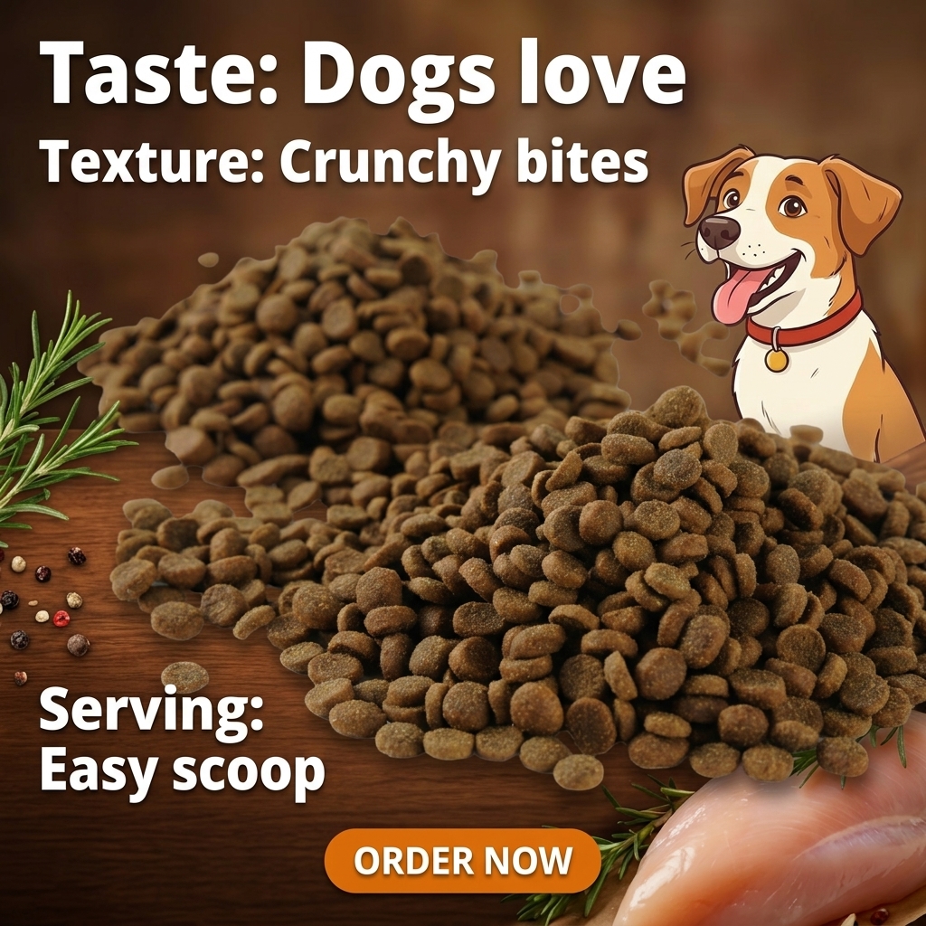 Free Sample OEM Bulk Natural Premium Nutritious Dry Puppy Cat Food Organic Complete Nutrition Top Grade High-Protein Grain-Free
