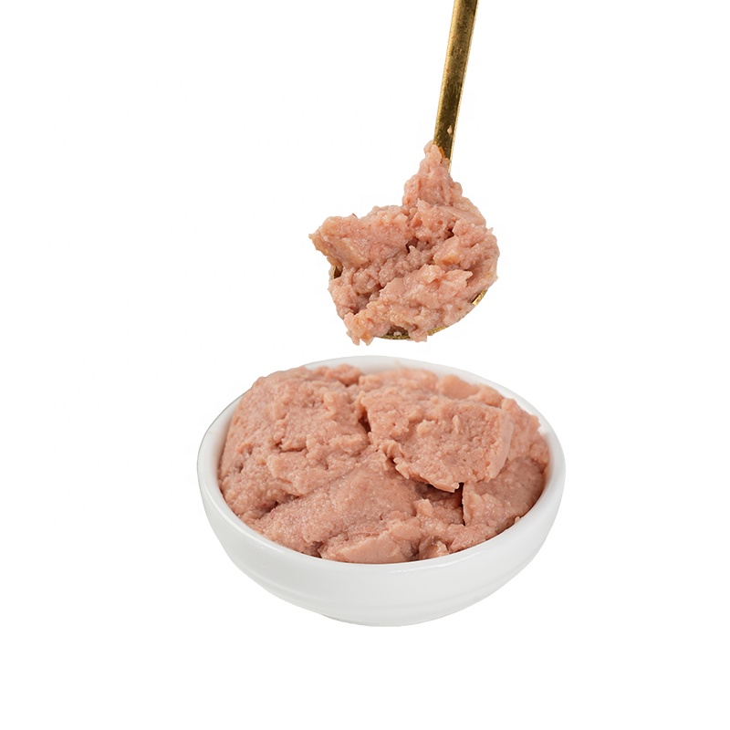 Pet Treats 85G Fresh Wet Cat Food Canned Pet Treats Soup and Meat Snack Cans for Fish Application