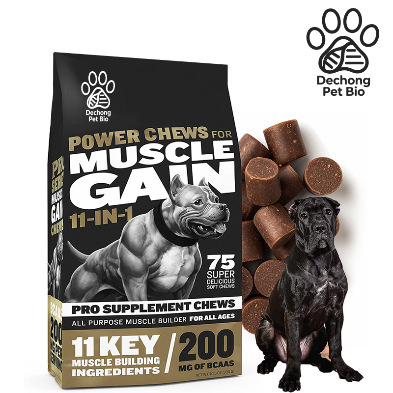 Muscle Gain Soft Chews for dogs