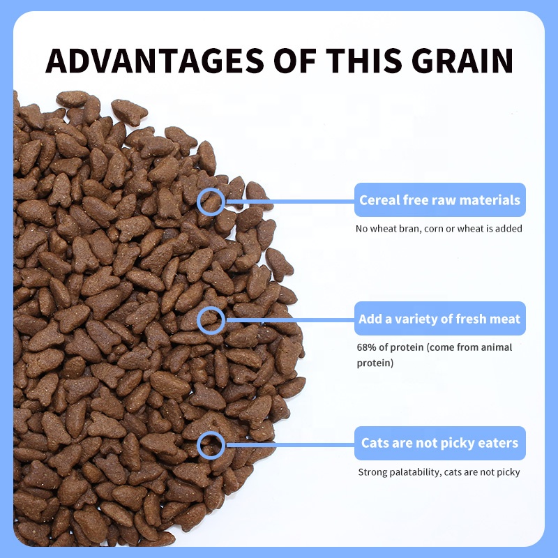 Premium Nutrition, Dry Cat Food, Chicken &amp; Tuna Recipe 3 kg Food Chicken Dry Pet Food 15kg