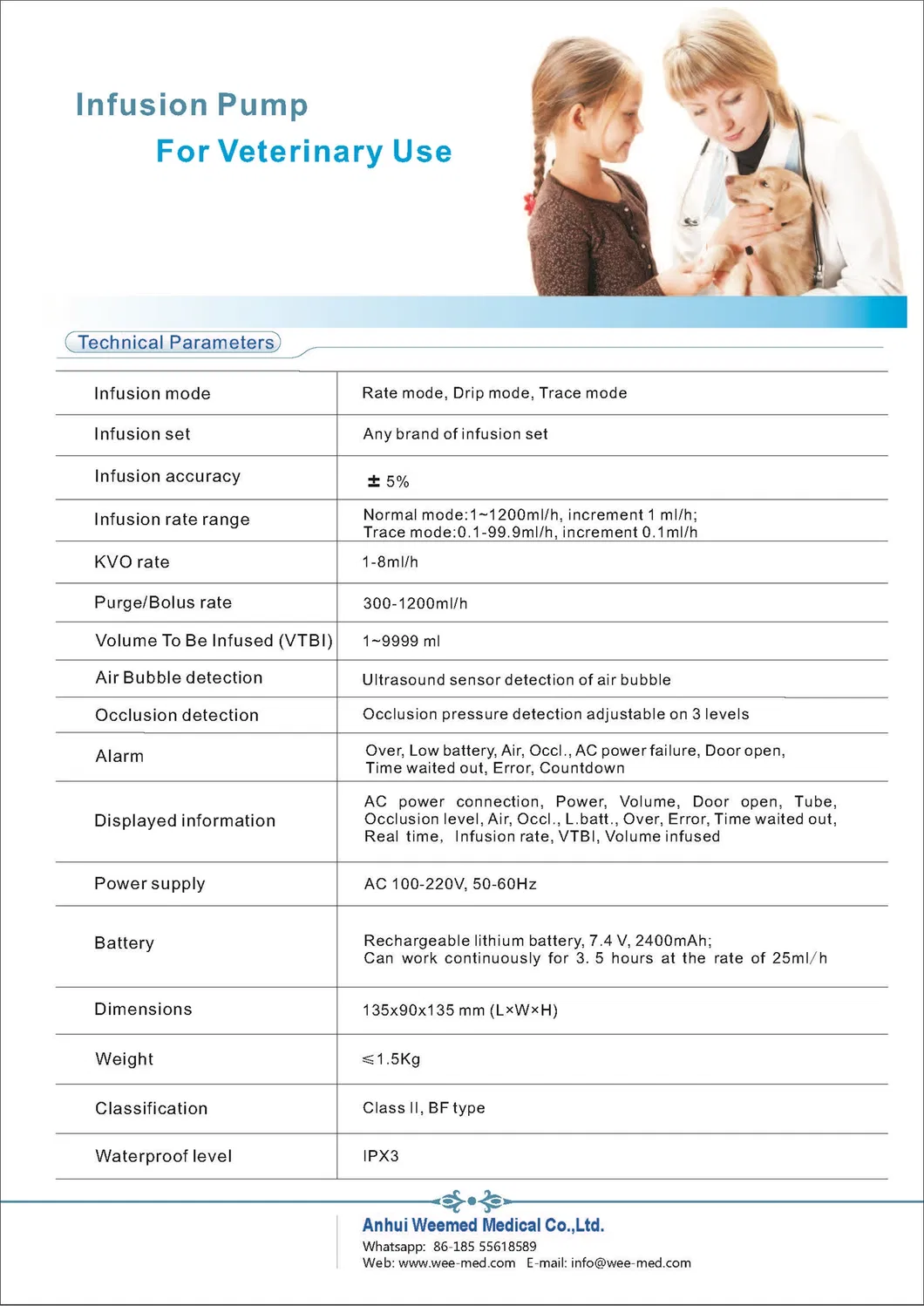 Enteral Nutrition Feeding Pump