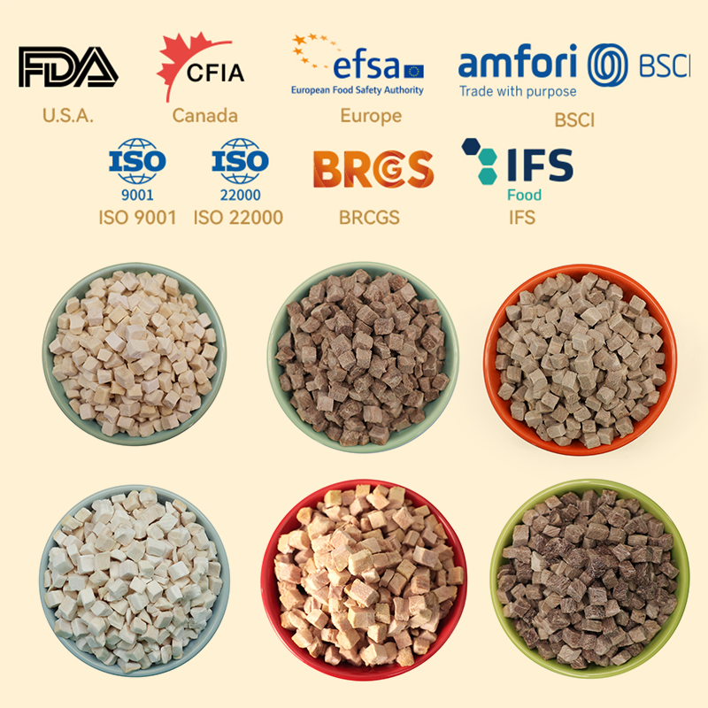 Wholesale Bulk Freeze Dried Pet Treats Oem Pet Food Ingredients
