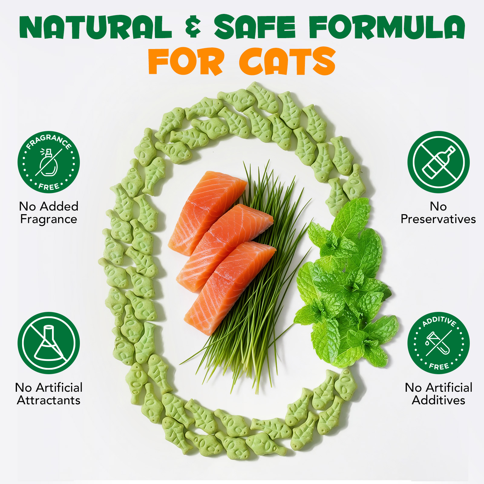 Catnip Cat Grass Treats Detail 5