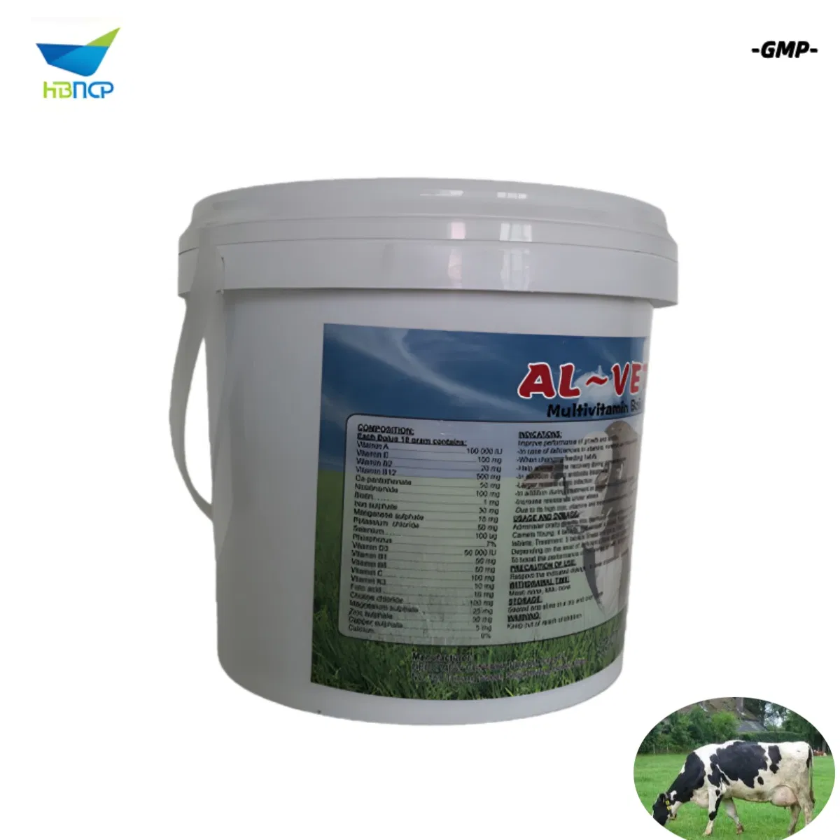 GMP Manufacturer Veterinary Drug Grade Multi Vitamins Wsp Soluble Powder Nutrition Feed for Livestock Poultry