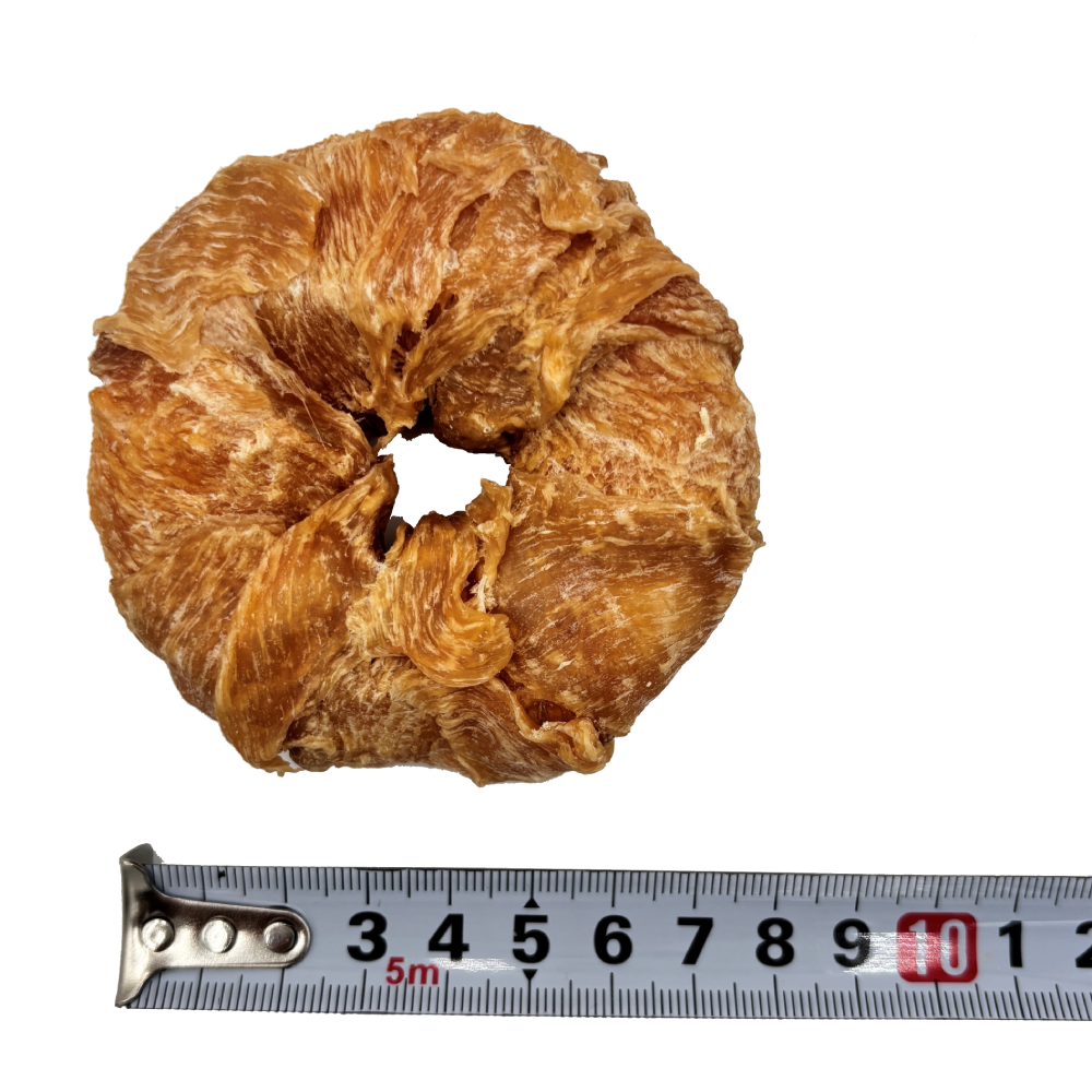 Manufacturer's Custom High-Protein Chicken Rings Cowhide Cheese Bone Dog Food 1 Pack Popular Grinding Teeth Pet Snacks Treats