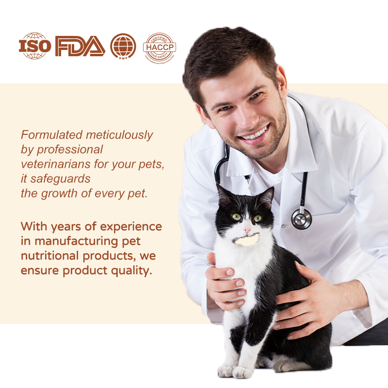 Wild Alaskan Salmon Oil Probiotic &amp; Prebiotic Pet Supplement For Cats &amp; Dogs-Skin &amp; Coat Health Fast Absorption