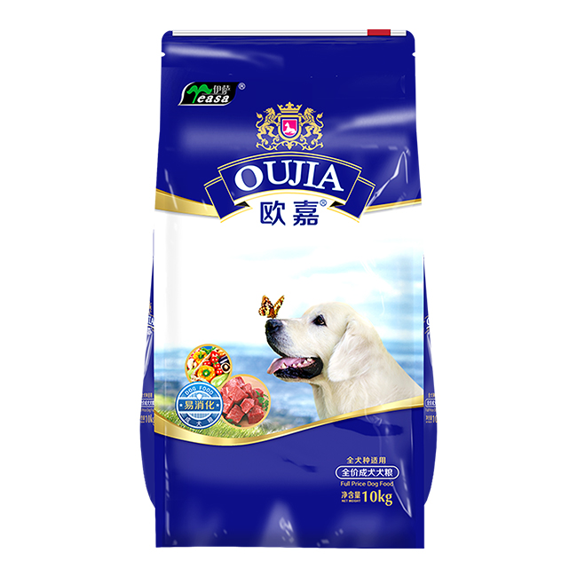 Full Nutrition Dry Dog Kibble Formula Hot Selling Popular Factory Wholesale Mineral Vitamin Easy Seal Bag