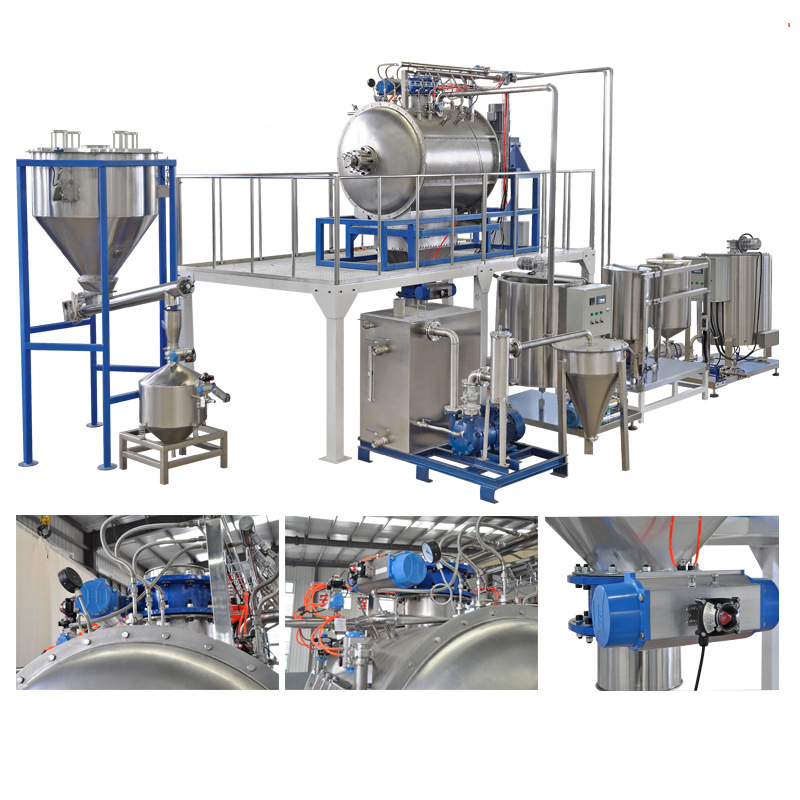 Turnkey Freeze Dried Pet Food Production Line with Vacuum Dryer for Raw Pet Food