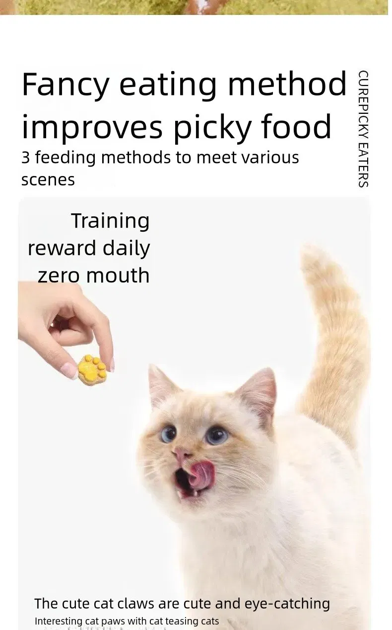 Pet Food Bulkbuy Cat Snacks Cat Paw Biscuits Chicken Freeze-Dried Raw Meat Patties Dog Snacks Pet Food