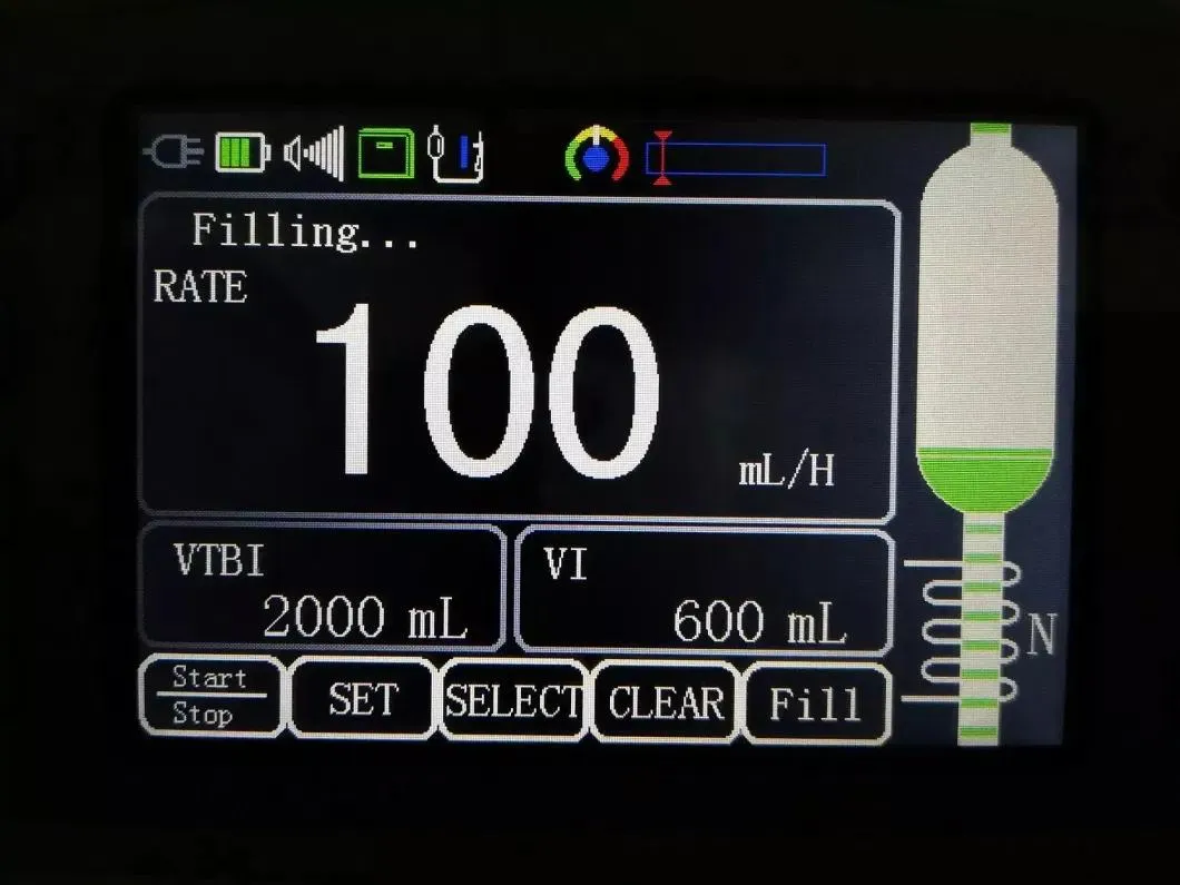 Portable Infusion Pump Enteral Nutrition Feeding Pump for Veterinary