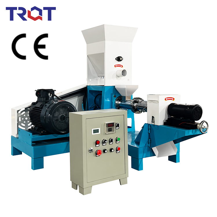 Stainless Steel High 150KG/H Capacity Multi-Voltage Pet Food Processing Machine New Dry Dog Food Extruder Animal Food