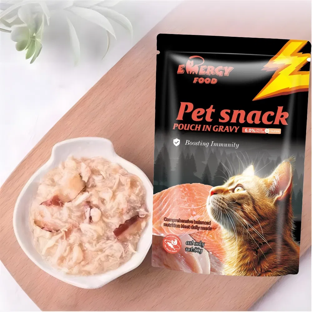 Kitten Puppy Meat Particles 85g Complete Nutrition High Protein Digestive Support Pet Cat Dog Wet Food