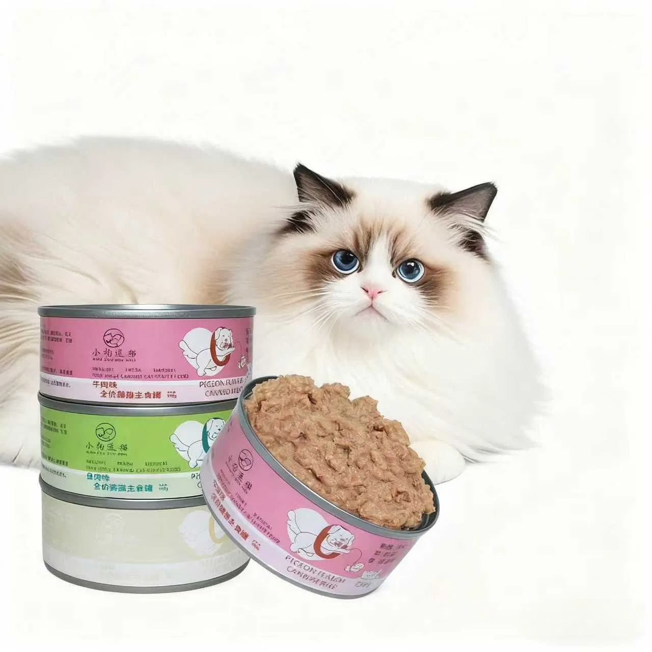 All-Natural Hypoallergenic Canned Cat Food for Healthy Digestion
