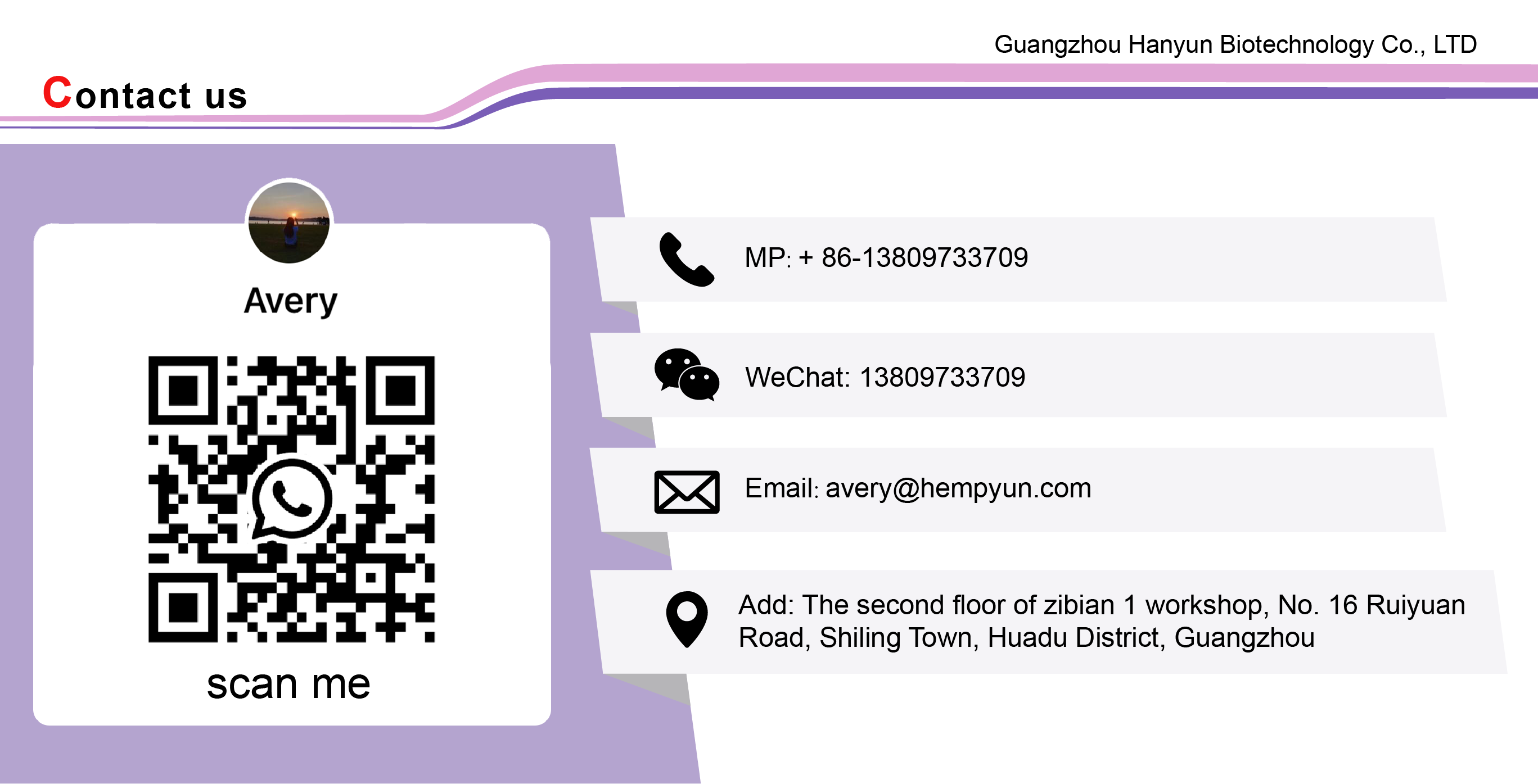 Contact Card