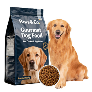 Premium Organic Non-GMO 100% Natural Grain Free Dog Food-High Protein Nutritious Delicious Balanced Diet Competitive Wholesale