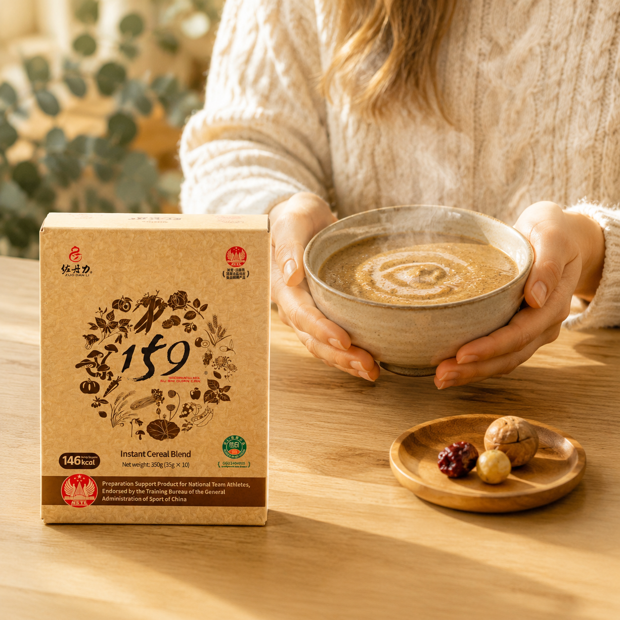 Instant Cereal Powder Mix Multigrain Porridge Vegan Meal Replacement Powder Dietary Nutritious Healthy Food Breakfast Cereal