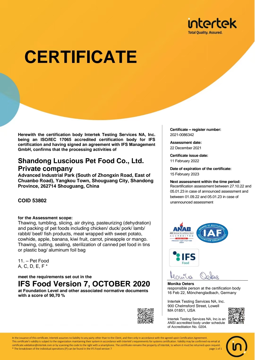 Certification 4