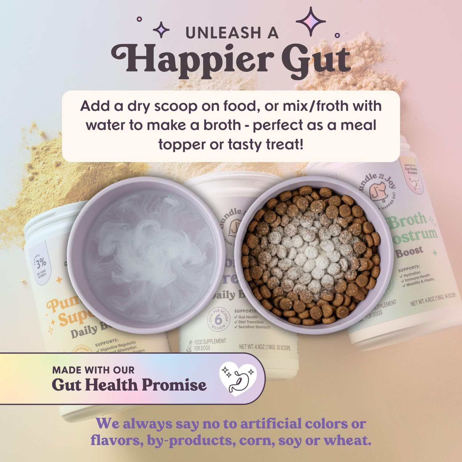 OEM/ODM Canine Probiotic Prebiotic Supplement High-Protein Grain-Free Organic Sensitive Stomach Gastrointestinal Immunity Beef