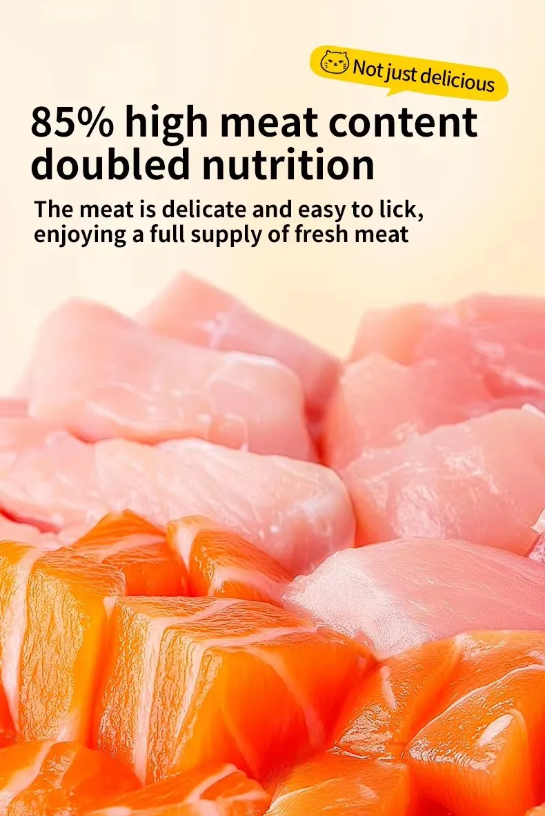 Kitten Puppy Meat Particles Digestive Health Care