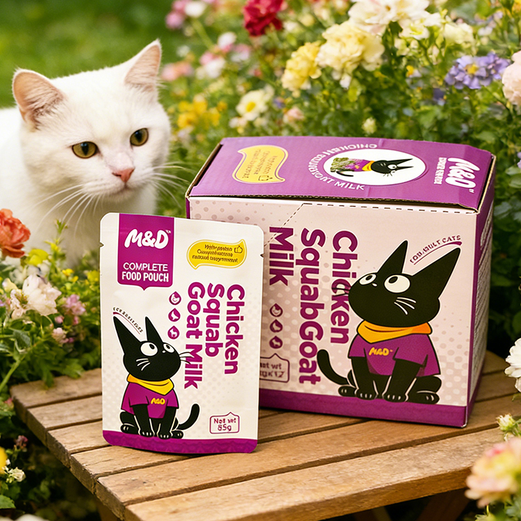 2026 Wholesale Nutrient Cat Wet Food Fresh Fluid Wet Grain Calcium Supplement Cat Wet Treats Organic Pet Food