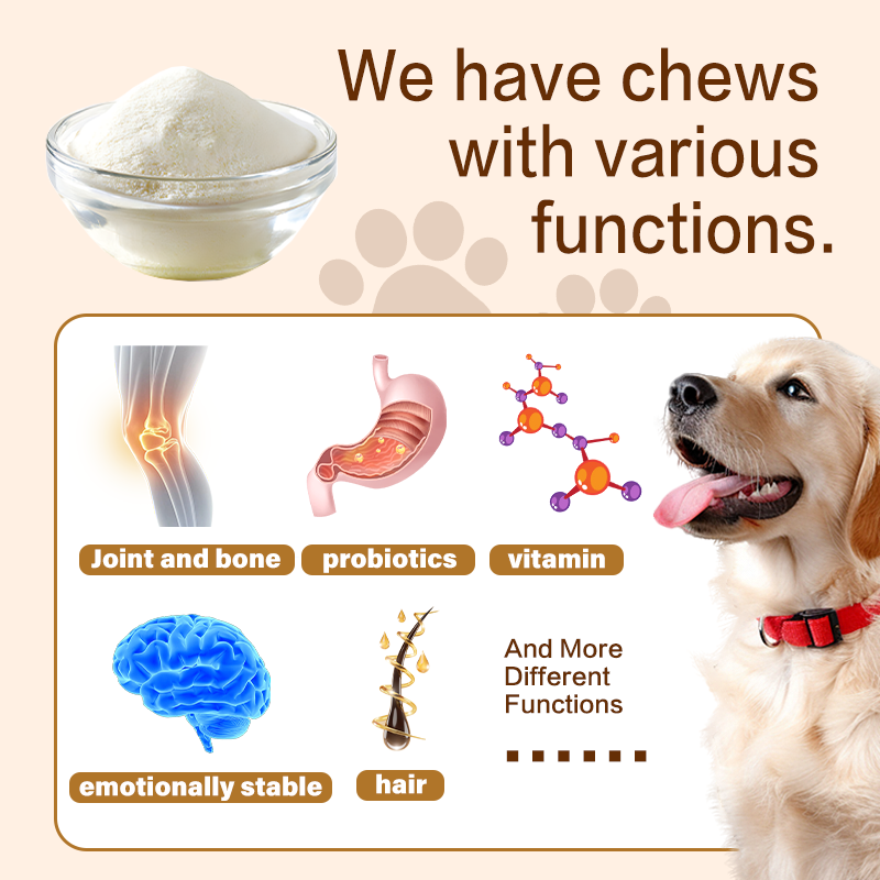 Dental Powder for Dogs &amp; Cats OEM/ODM Clean Teeth Healthy Gums &amp; Fresh Breath Manage Plaque &amp; Tartar Build-Up