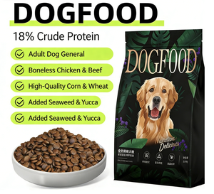 Factory Wholesale 0.5kg Fresh Meat Baked Dry Pet Food Chicken Flavor Complete Cat Dog Food OEM