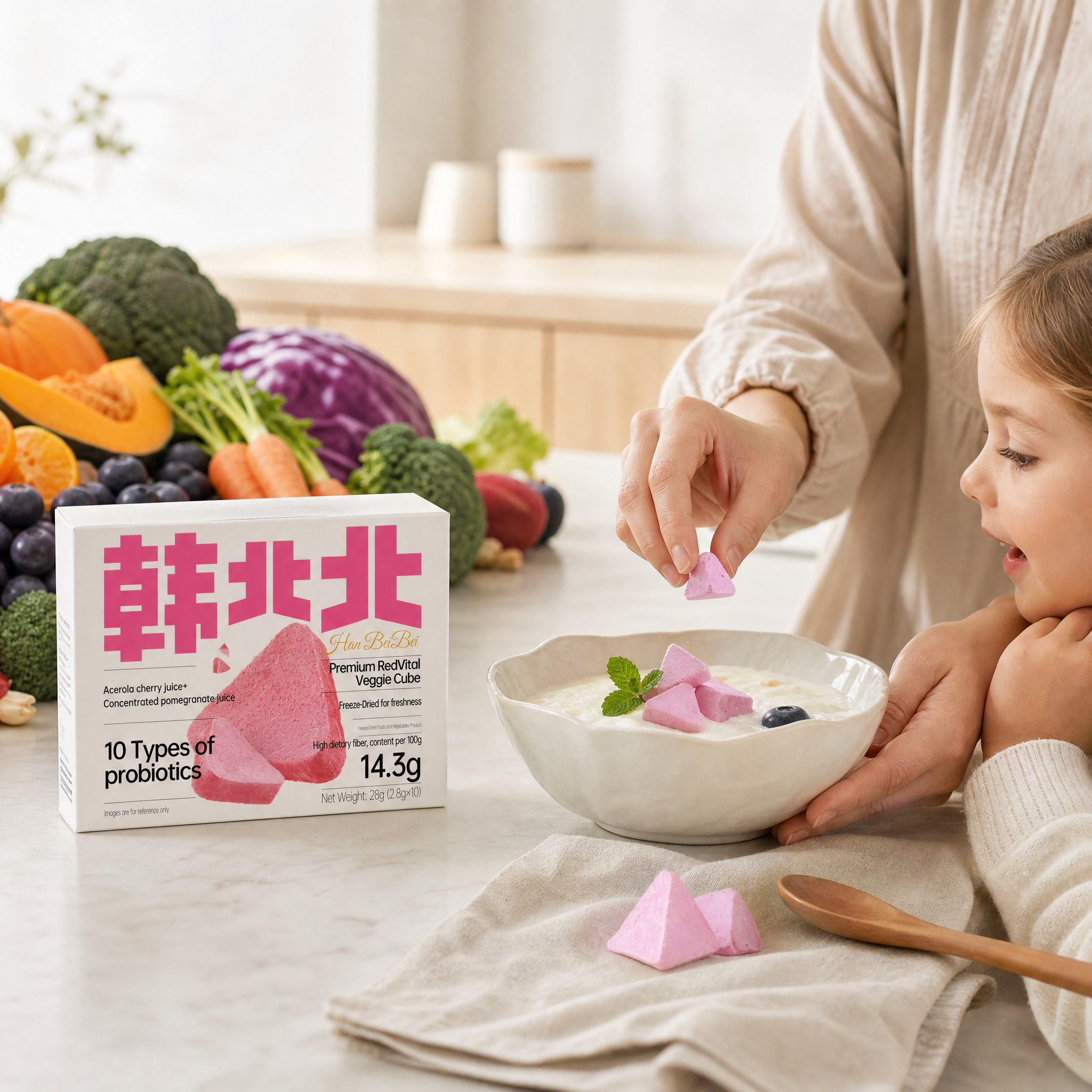 Superfood Freeze-dried Fruits And Vegetables Dietary Nutrition Vegan Meal Replacement Healthy Food For Health Management