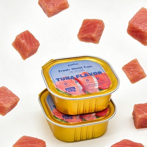 Premium Wet Pet Food Complete Balanced Nutrition High Protein Fresh Meat Kitten Puppy Food Hypoallergenic Canned Cat Dog Food
