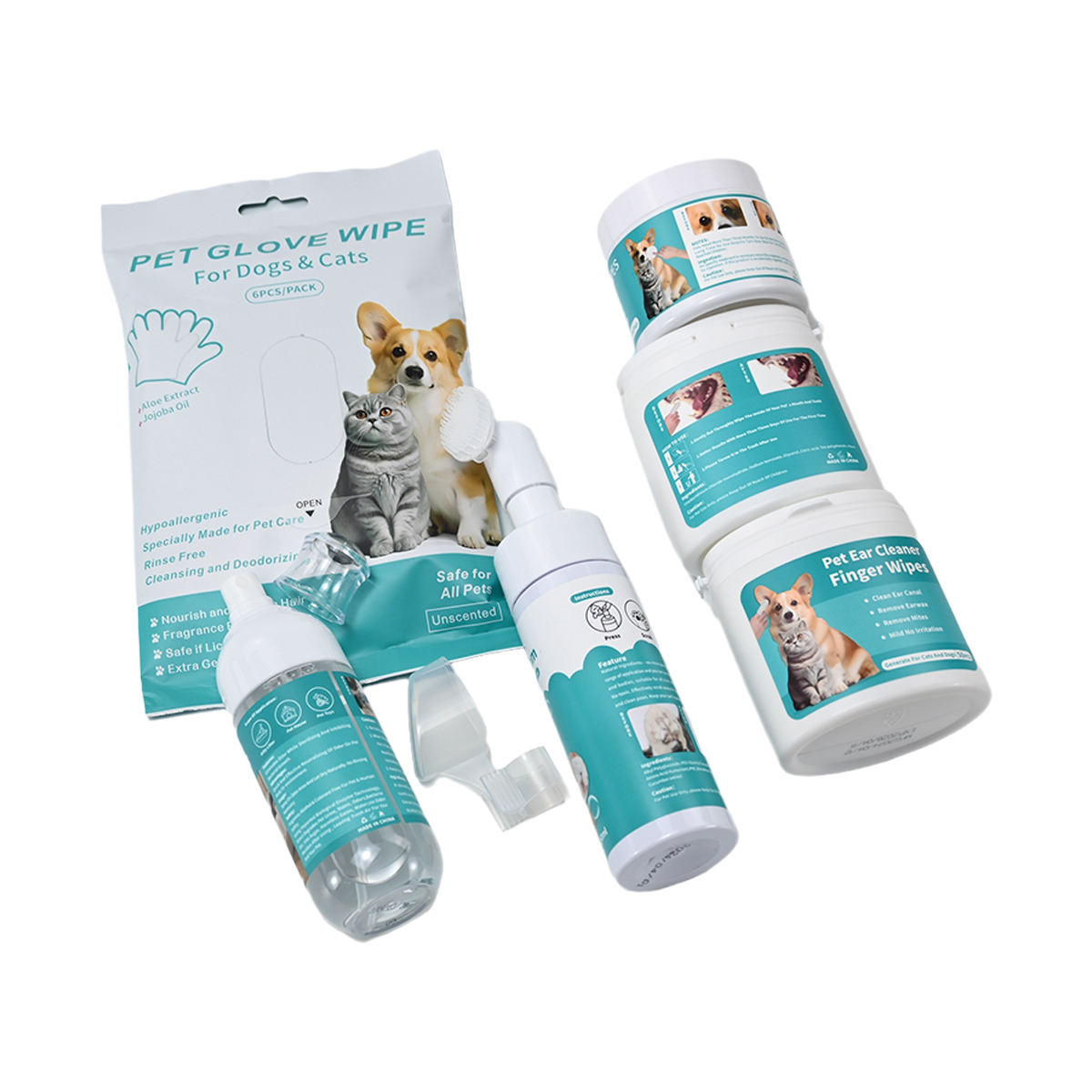 Safe for Daily Use Natural Ingredients Dental Paste for Dogs Cats Immune Support Sensitive Digestion Pet Health Care Supplements