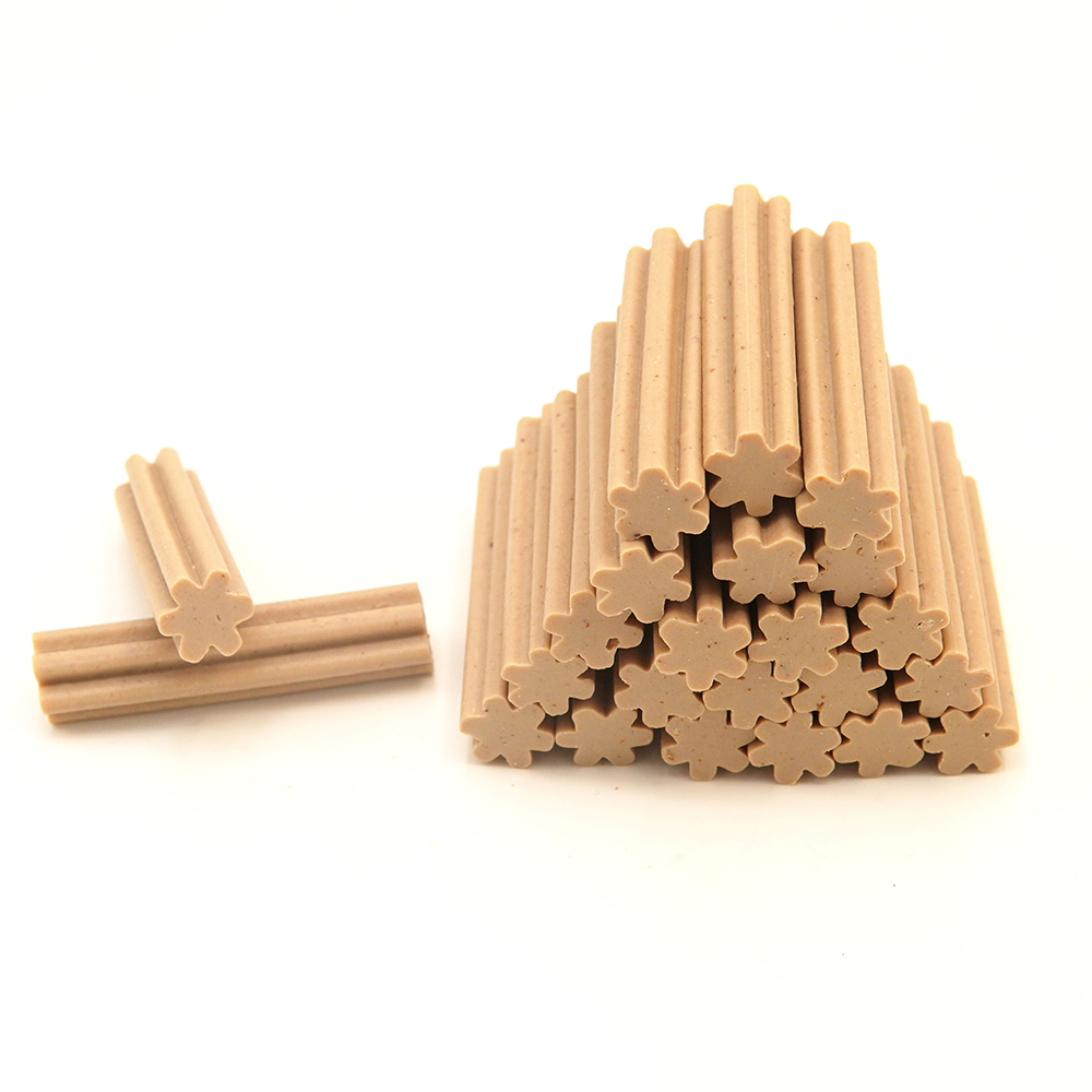Professional Dog Dental Chews Honeycomb Texture Chicken Flavor Meat Effective Plaque Removal Gum Massage Natural Grain-Free