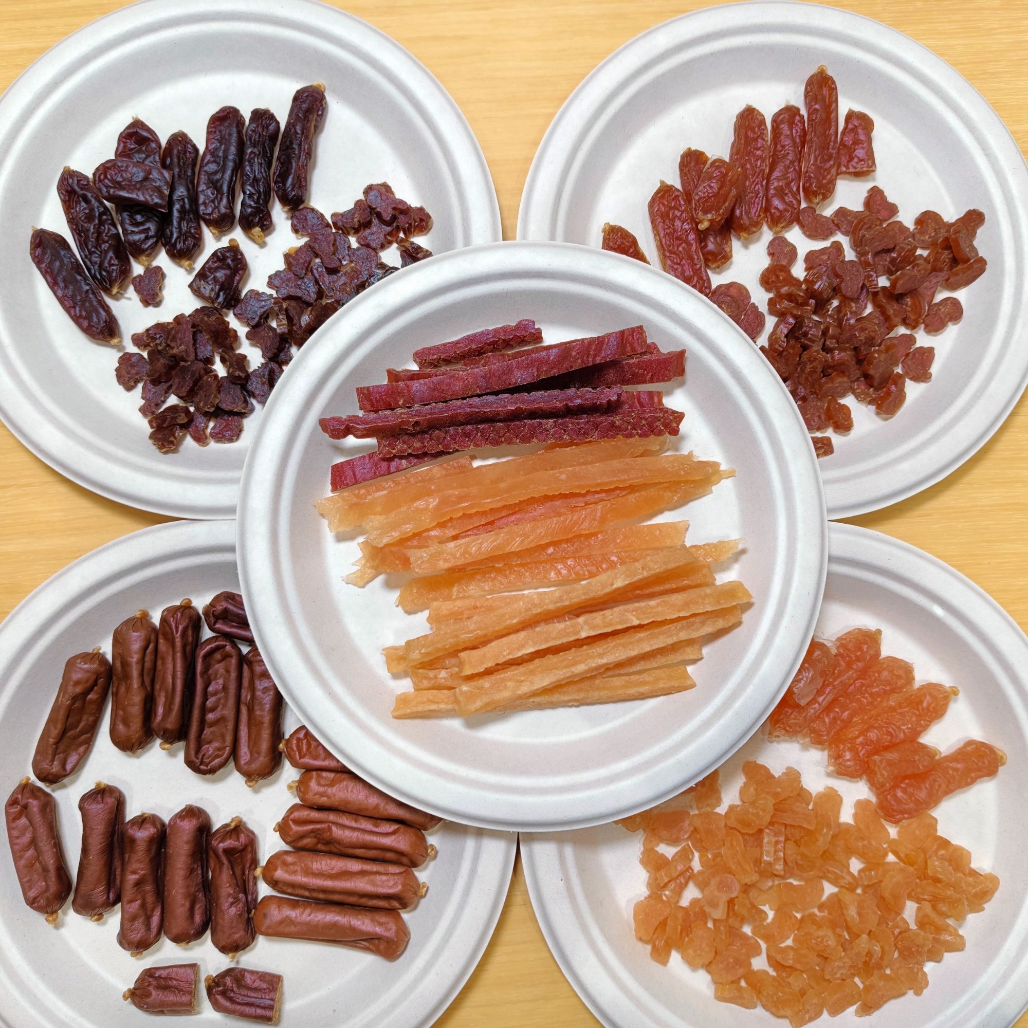 Wholesale Natural Low in Fat Dog Treats Duck Jerky Dog Dry Food Treat Dry Pet Food Duck Jerky Dog Snack Treats