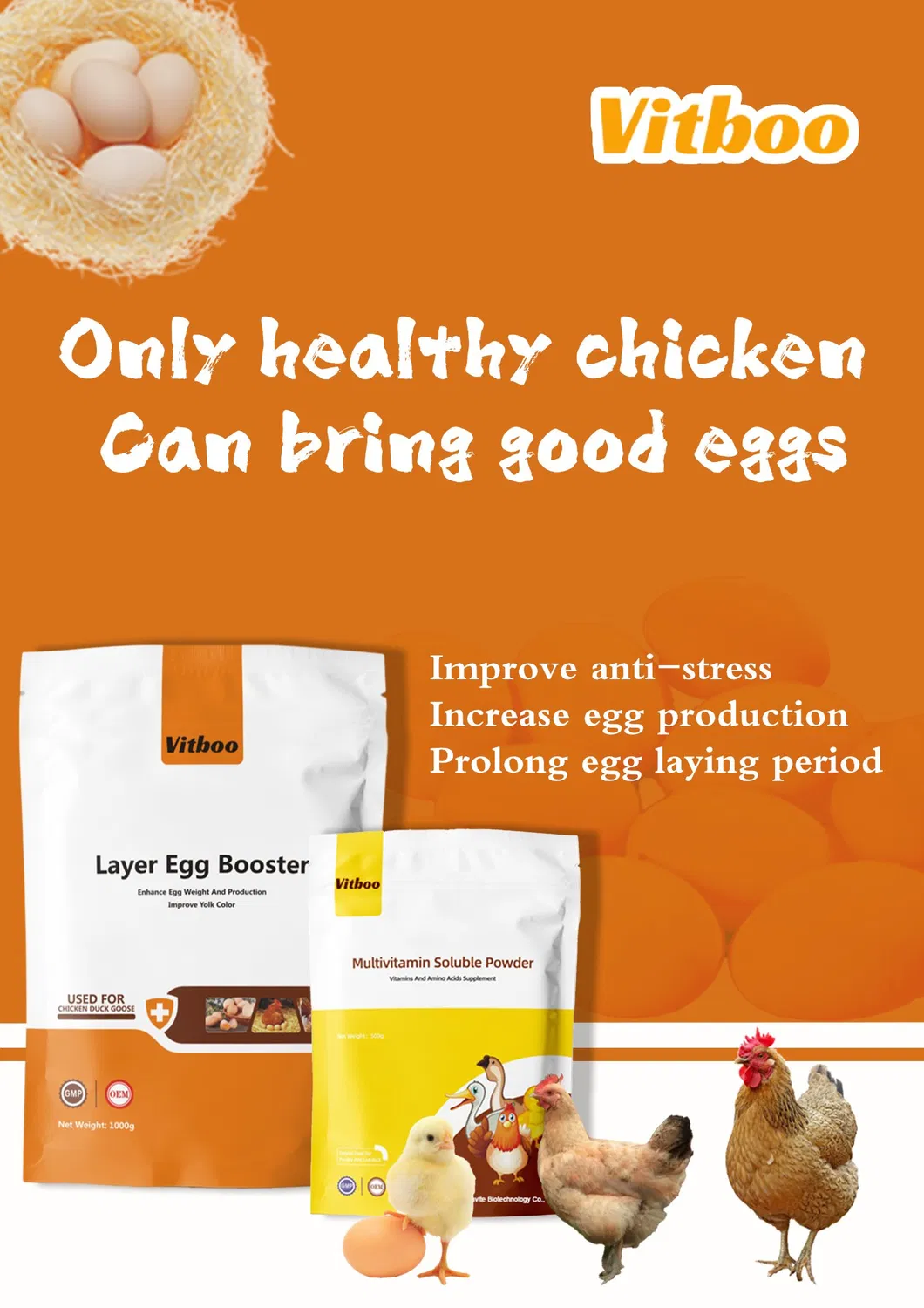 Poultry Feeding Equipment Pallet Machine Produce Egg Laying Chicken Feeds High Nutrition