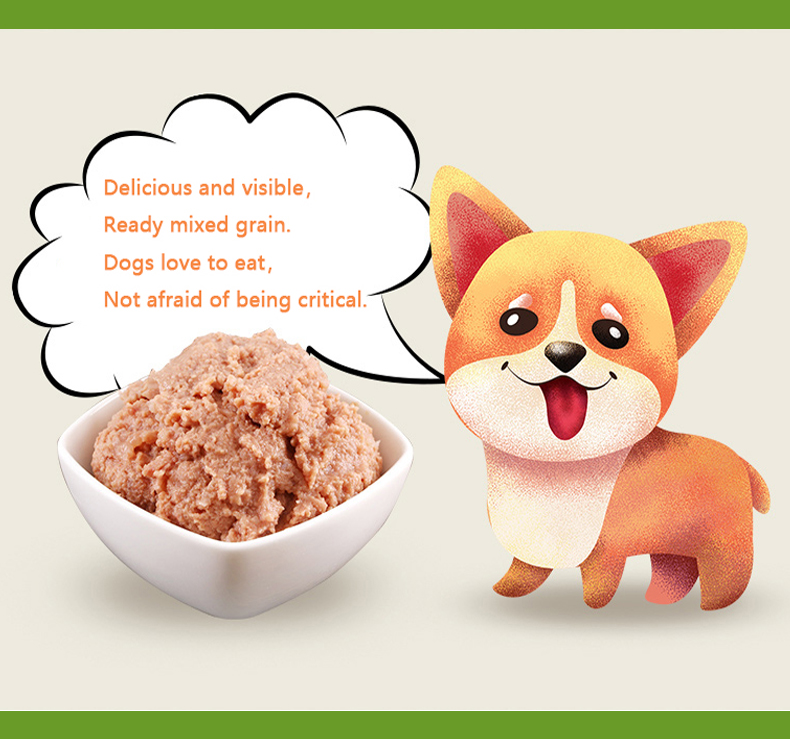 Chicken Beef Tuna Cat Dog Canned Dog Pet Wet Food Factory 100% Wet Food