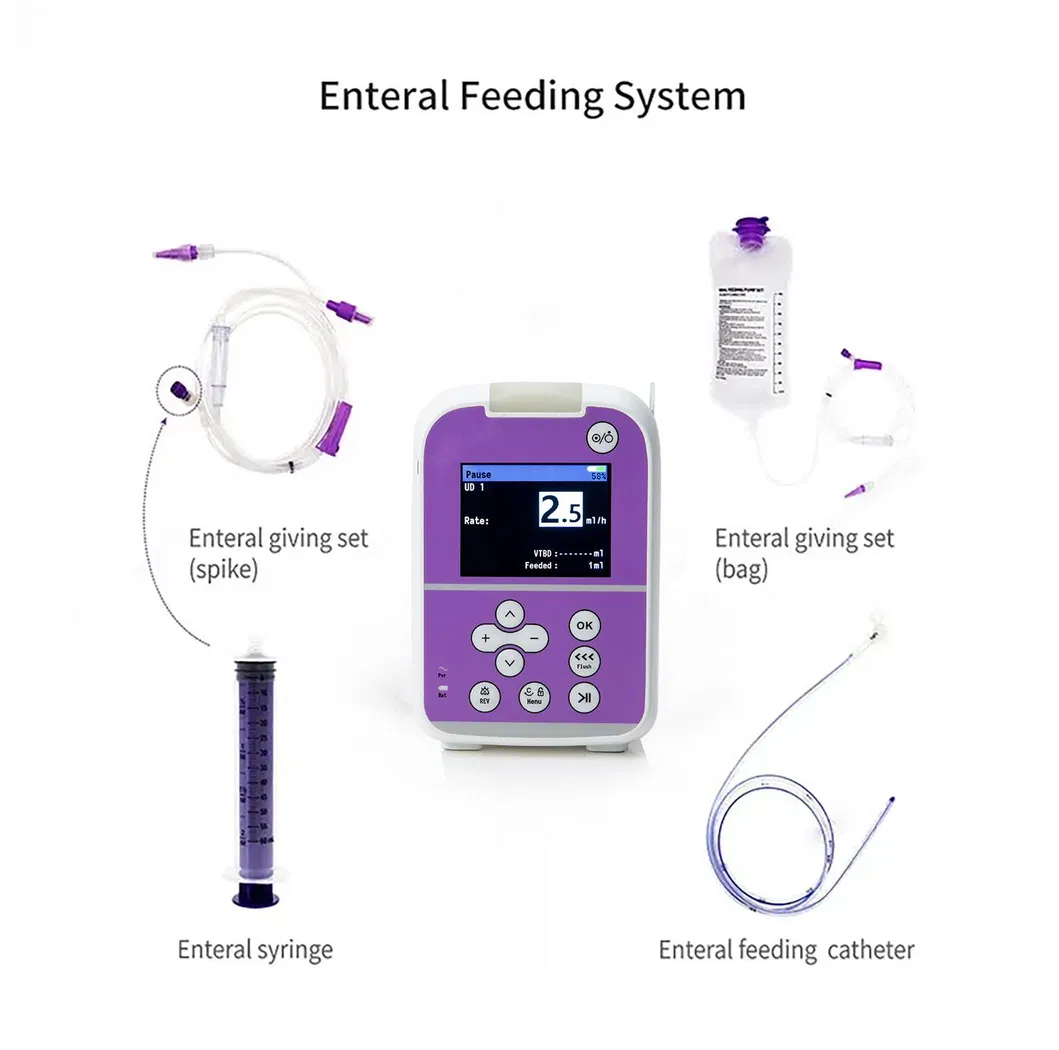 Enteral Feeding Pump Display