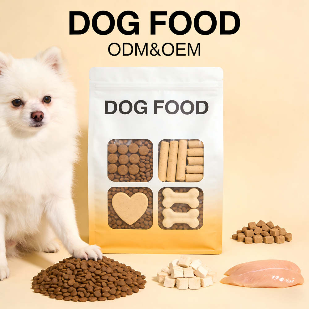 Best Selling Dog Food Kibble With Raw Adult Puppy Formula High Protein Freeze-dried Pet Food