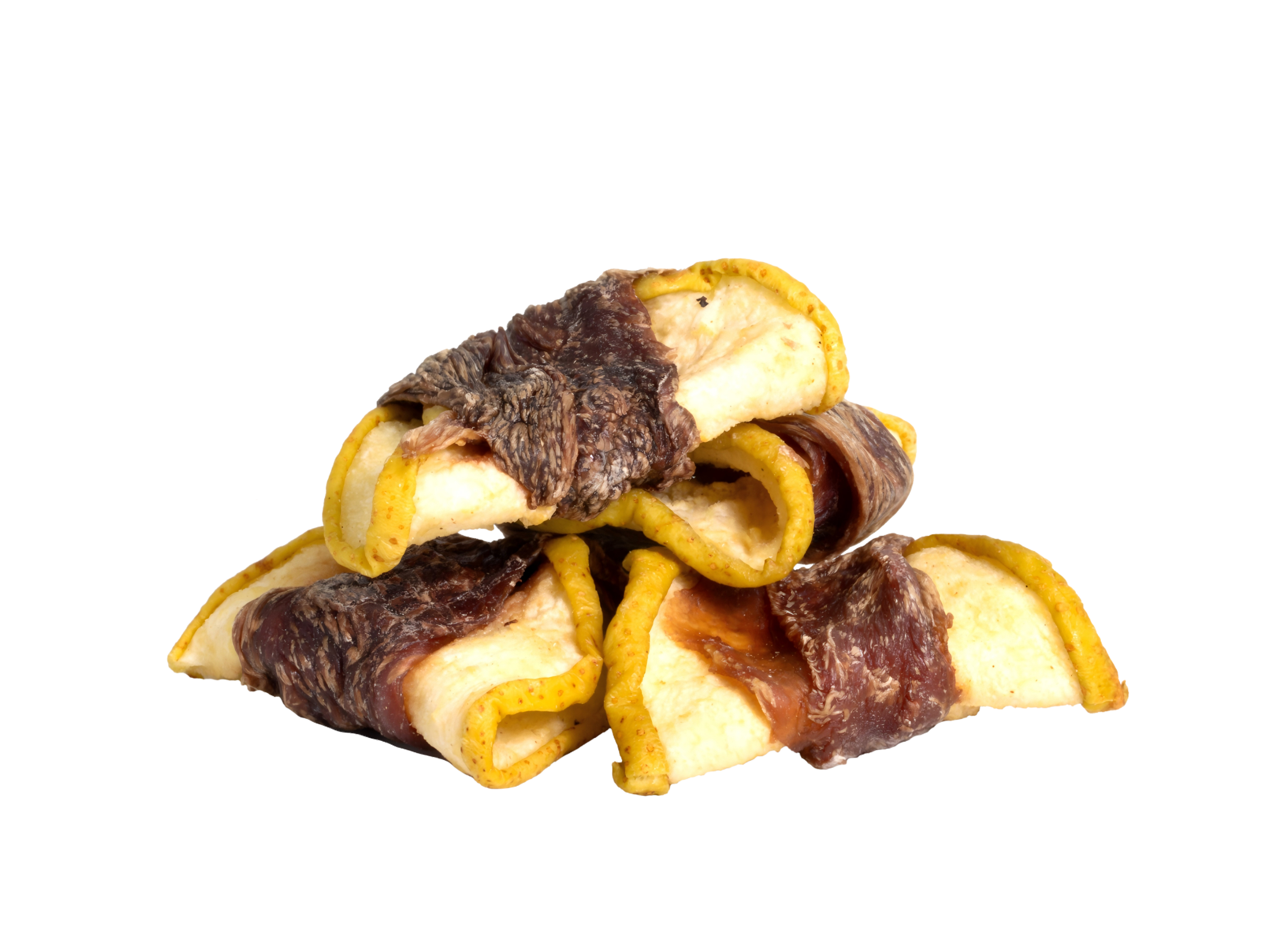 Meatyway Wholesale Dog Treats Duck Breast Pear 100g Wrap Dental Health High Protein Low Fat Dog Chews Vitamin Supplement