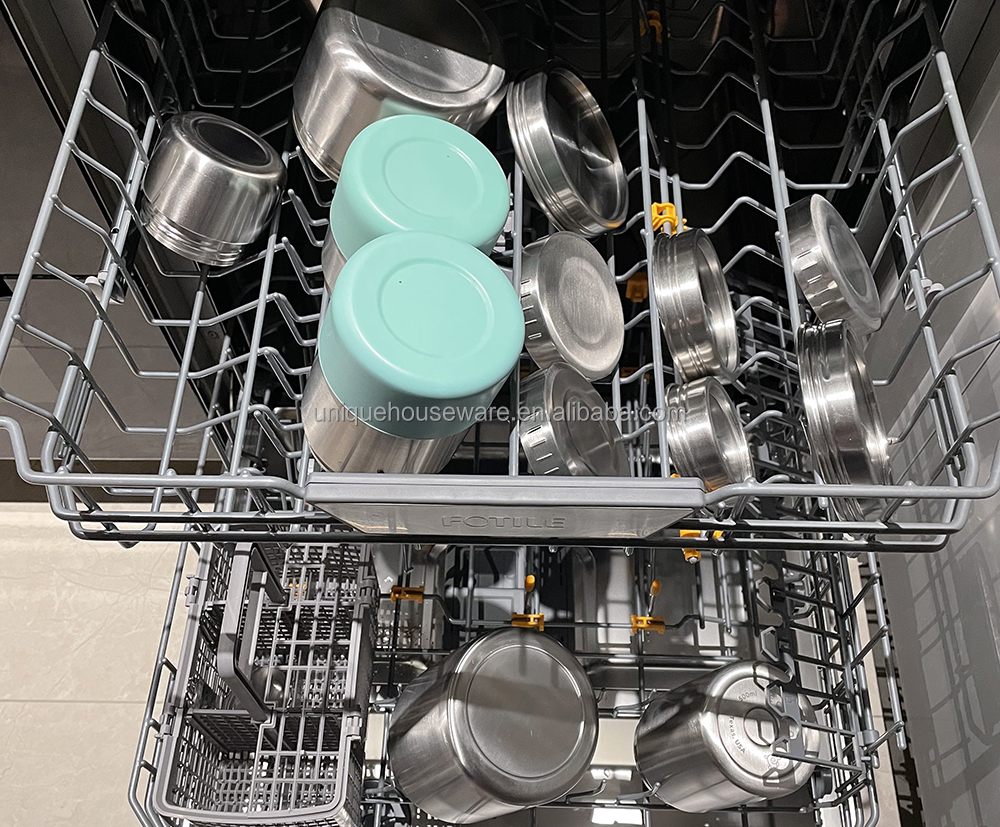 Dishwasher safe properties of container