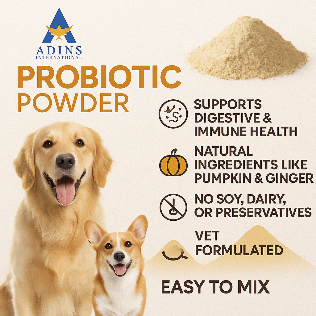 FDA Approved OEM Gut Health Immune Sensium Digestive Feed Supplement Probiotic Pet Supplement Powder for Dogs and Cats