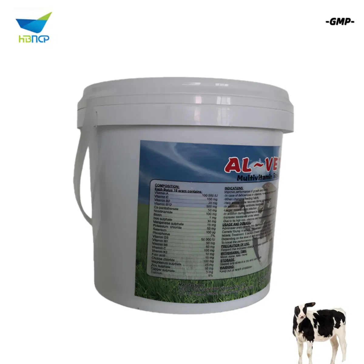 GMP Manufacturer Veterinary Drug Grade Multi Vitamins Wsp Soluble Powder Nutrition Feed for Livestock Poultry
